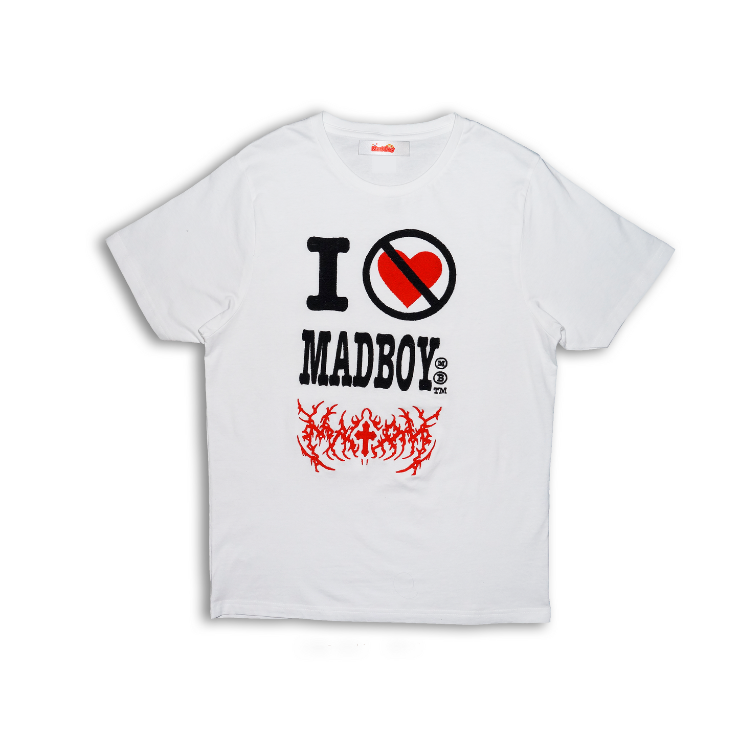 I Hate Madboy White Tee
