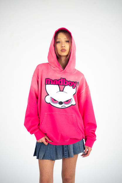 MADBOY® Street Pink Oversized Hoodie