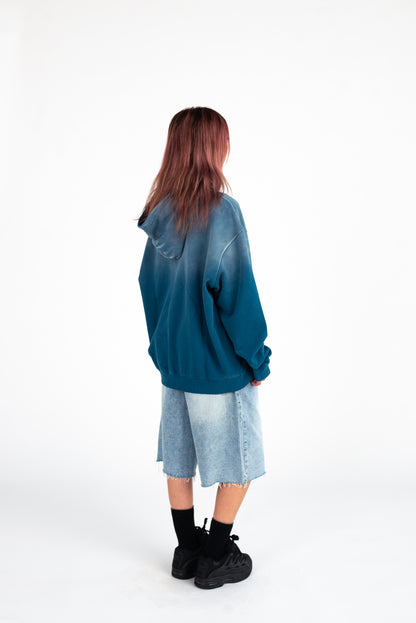 MADBOY® Street Baby Blue Oversized Hoodie