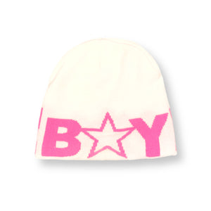 Pink Star Beanie