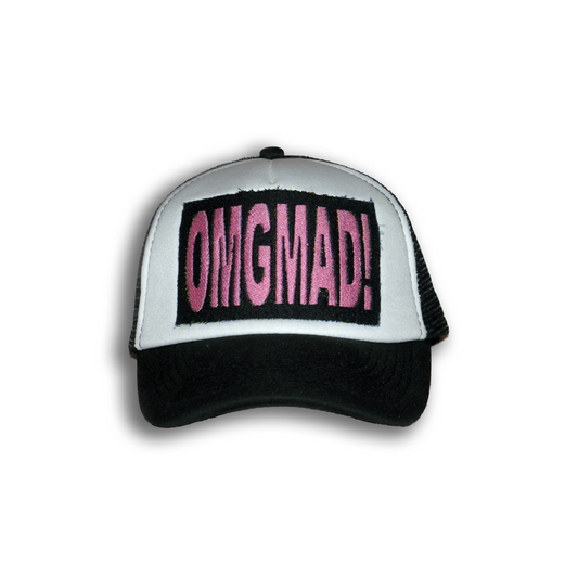 Black OmgMad Trucker Cap