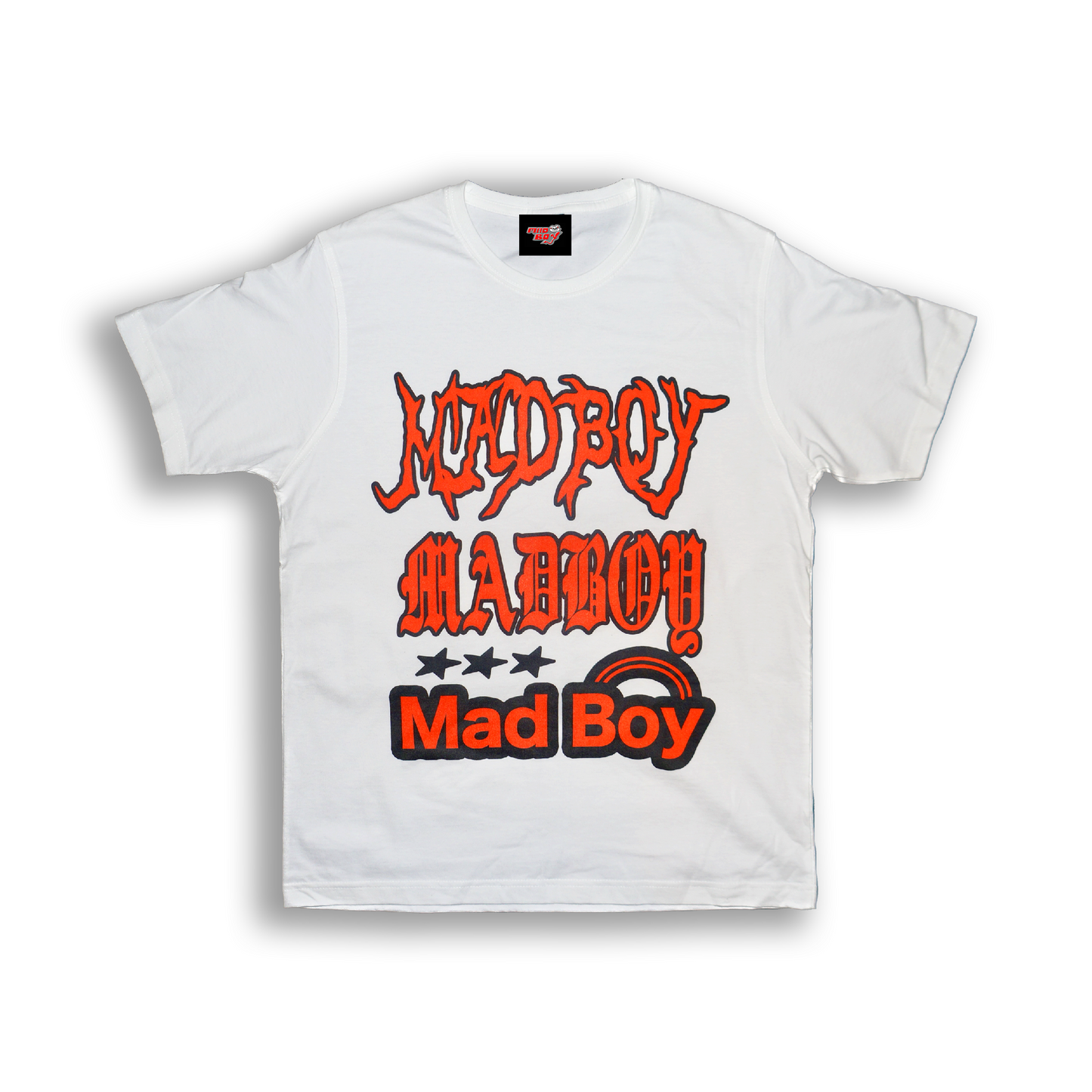 White Badboy Icon Tee