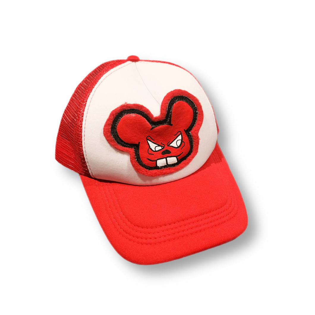 Red Teddy Bear Cap