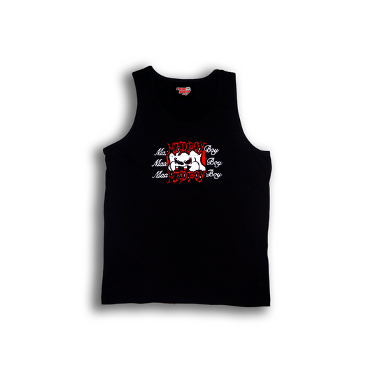 Black Mean Bunny Singlet