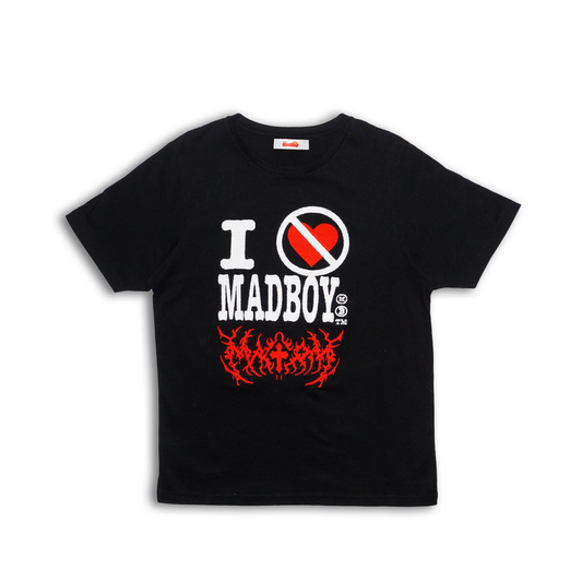 I Hate Madboy Black Tee