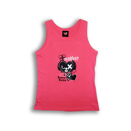 Pink Love / Hate Tank Top